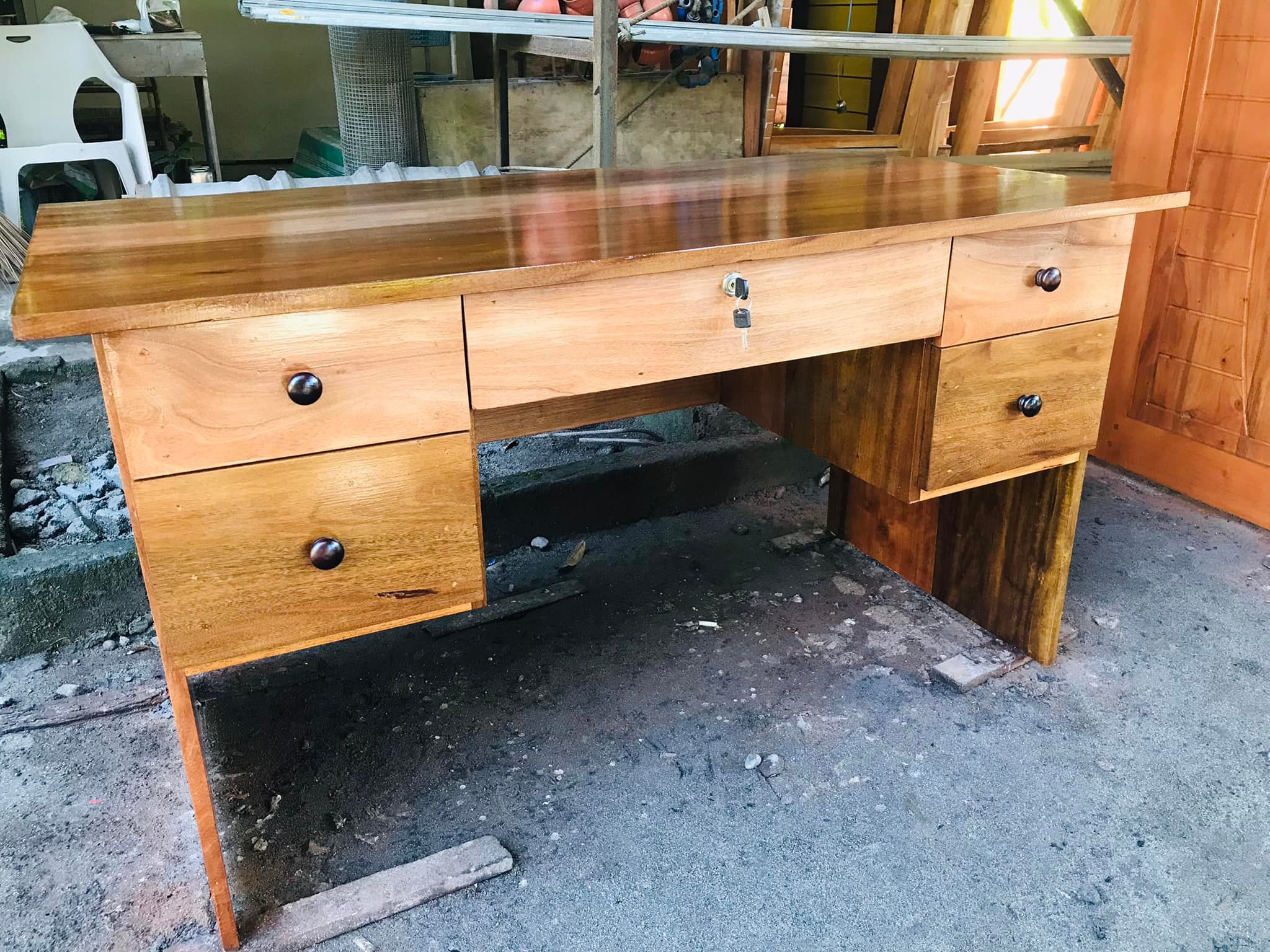 Desk with Drawers